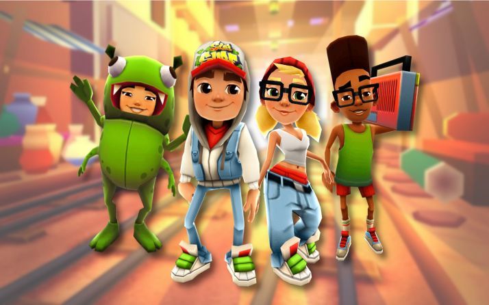 Subway Surfers - Discover the latest hot and fun games on Peegames.com！